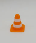 1:64 Orange Traffic Cone 3D Printed Diecast Diorama Construction Accessory