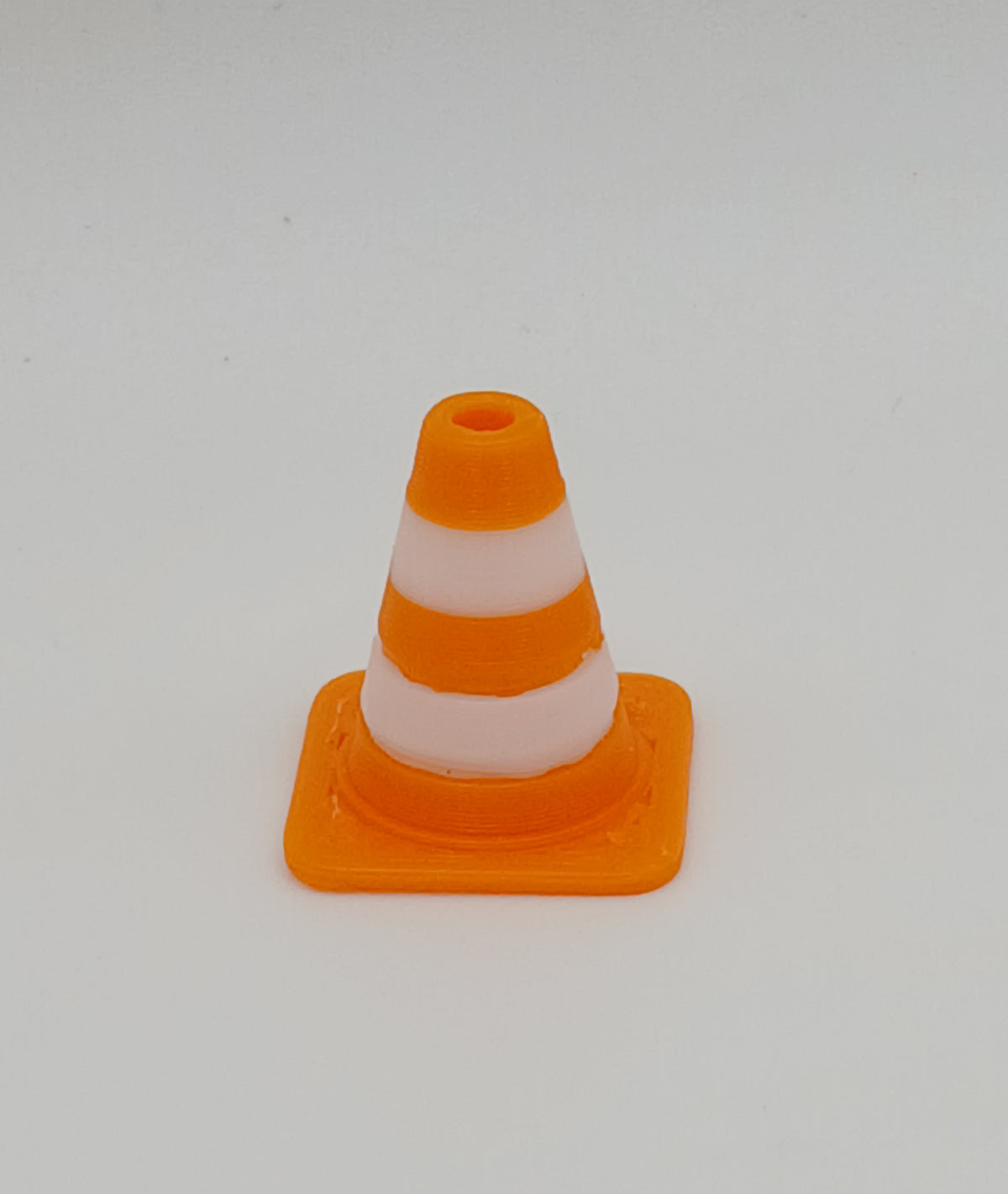 1:64 Orange Traffic Cone 3D Printed Diecast Diorama Construction Accessory