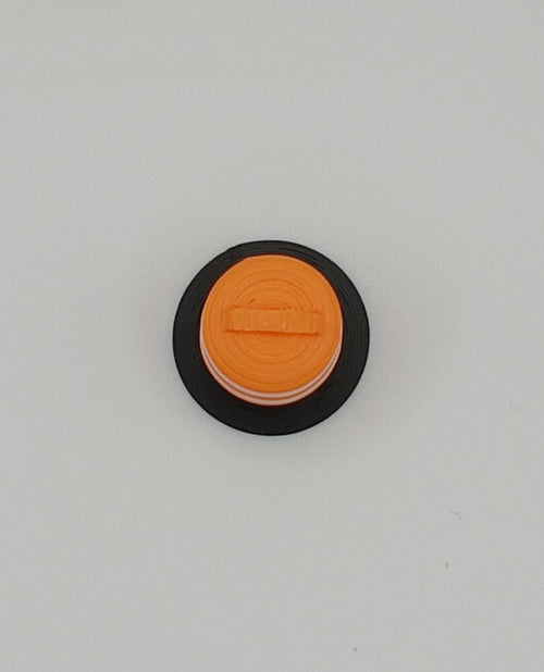 1:64 Orange Construction Safety Barrel 3D Printed Diecast Diorama Accessory