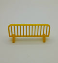 1:64 Yellow Road Construction Barrier 3D Printed Diecast Diorama Accessory