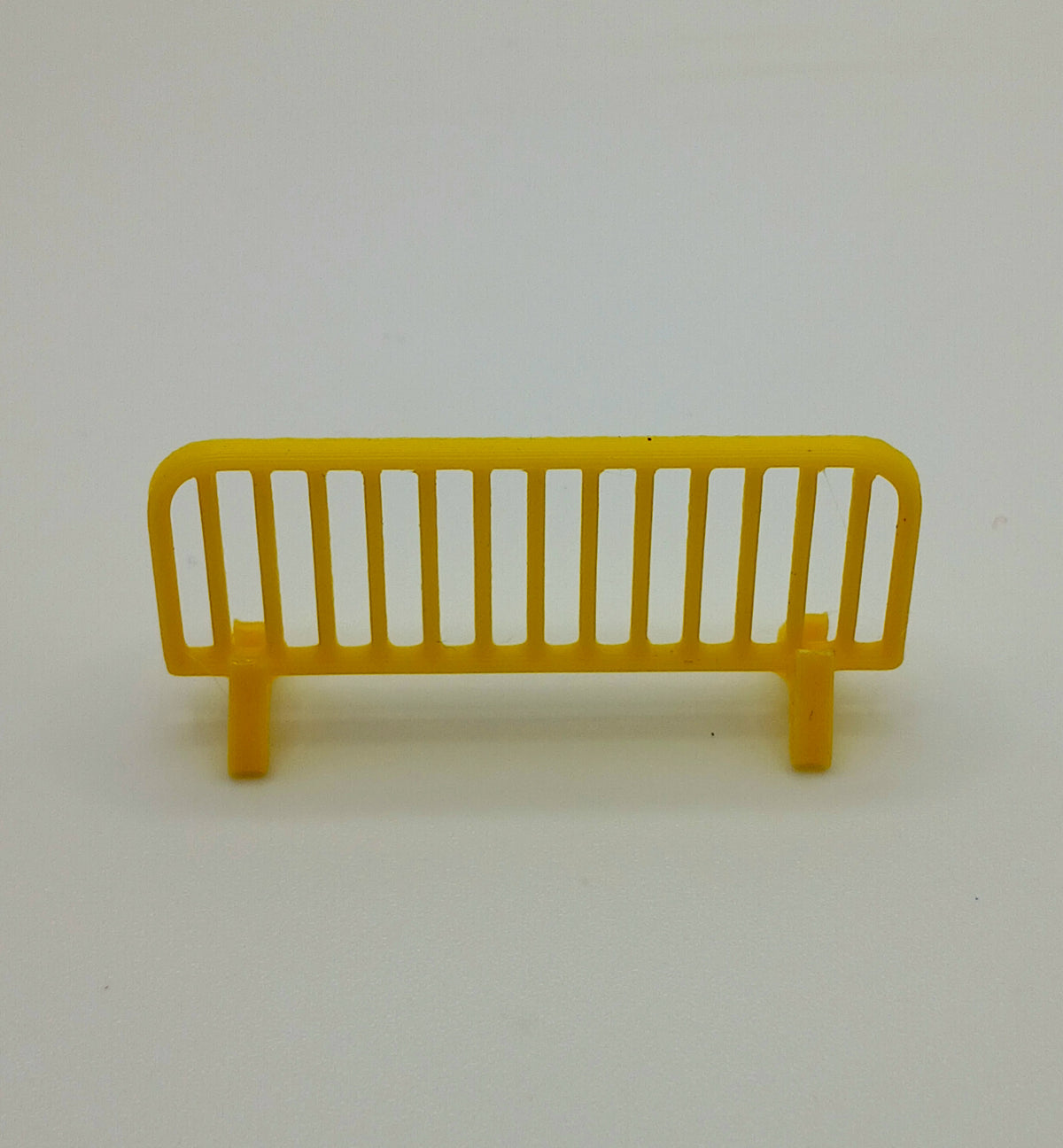 1:64 Yellow Road Construction Barrier 3D Printed Diecast Diorama Accessory