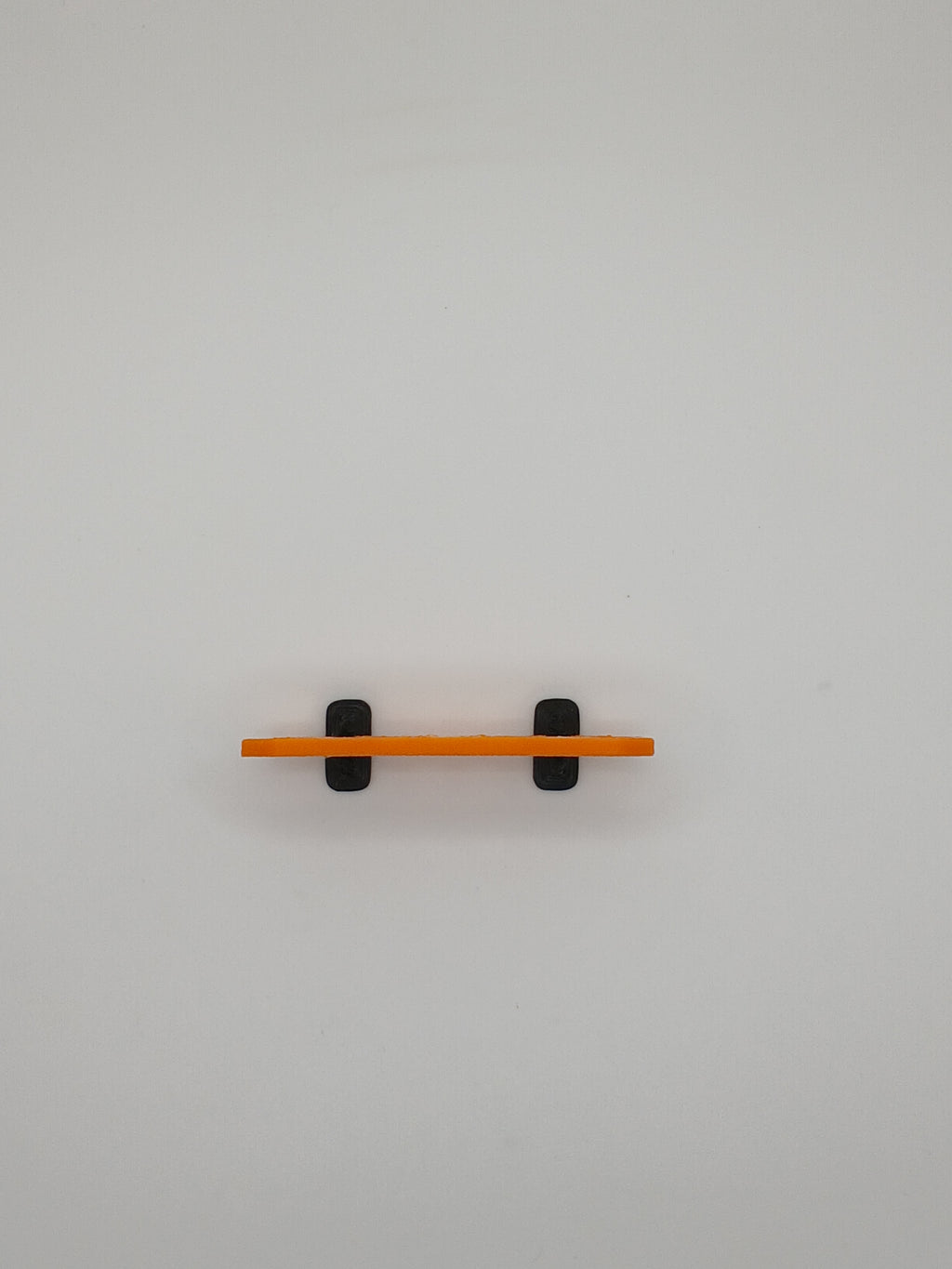 1:87 HO Orange Road Construction Barrier 3D Printed Diecast Diorama Accessory
