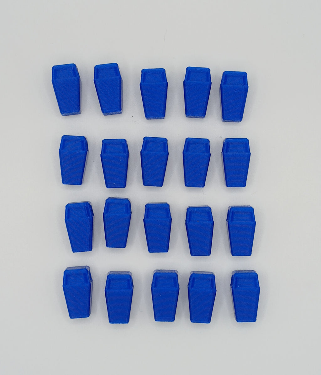 1:64 Trash Can Blue or Orange 3D Printed Diecast Diorama Accessory