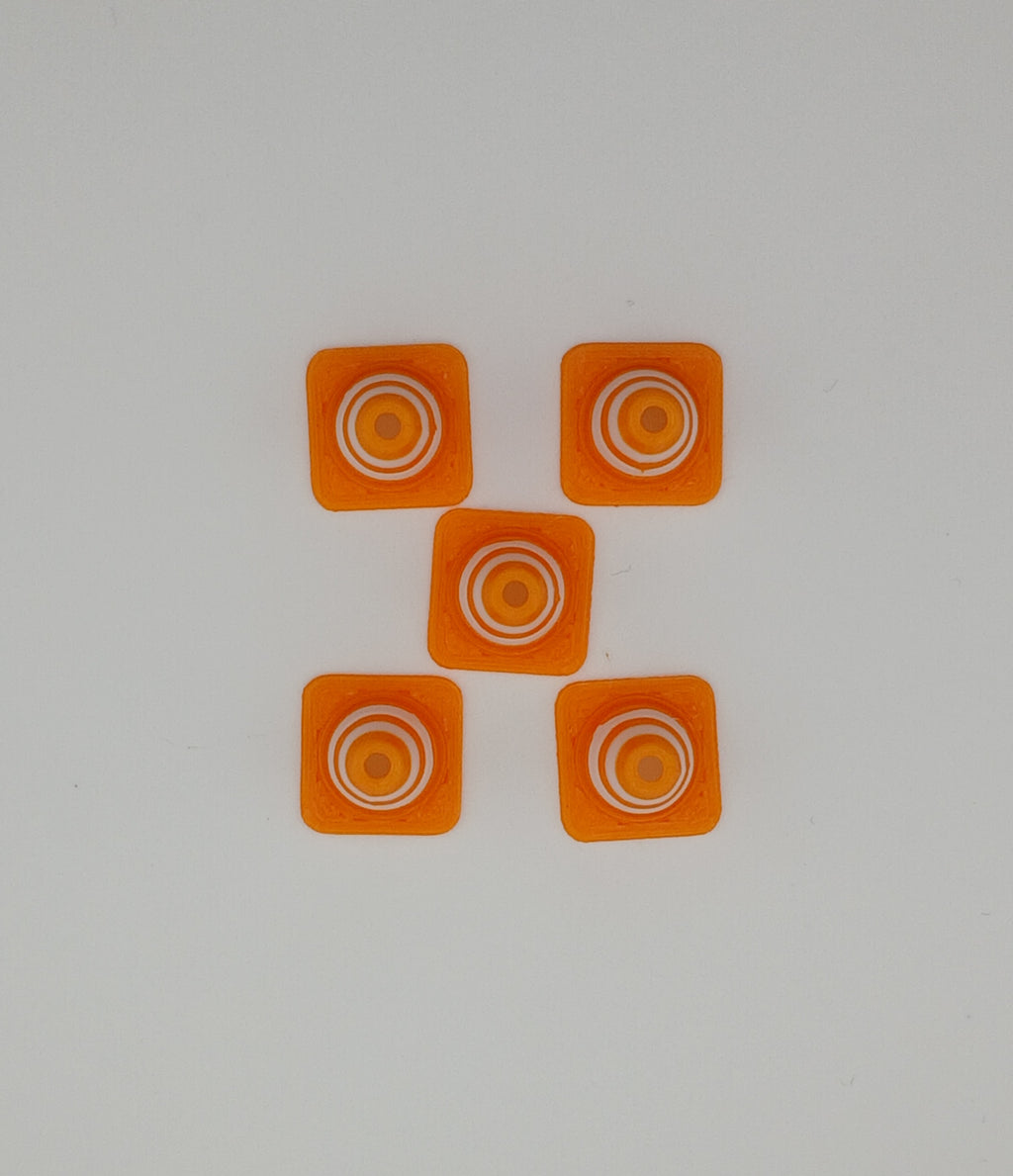 1:64 Orange Traffic Cone 3D Printed Diecast Diorama Construction Accessory