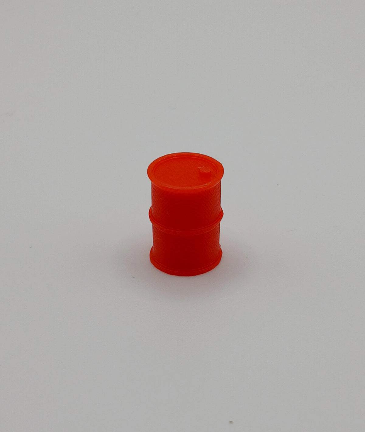 1:87 HO Scale Red Oil Drum Barrel Garage Diorama 3D Printed