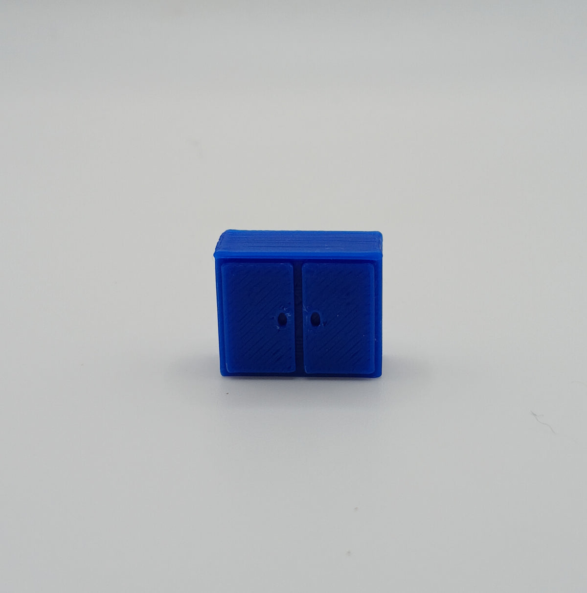 1:64 Scale Blue Upper Wall Cabinet Garage Diecast Diorama