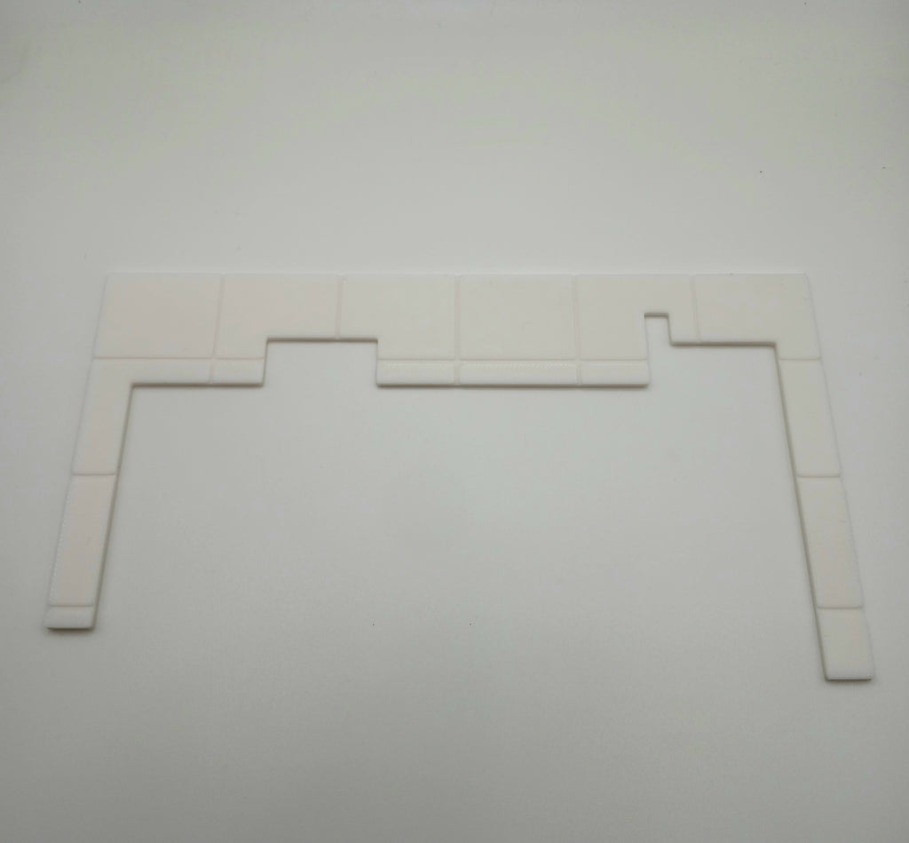 1:64 Scale KFC Restaurant 3D Printed Diorama Model Kit - Assembly Required