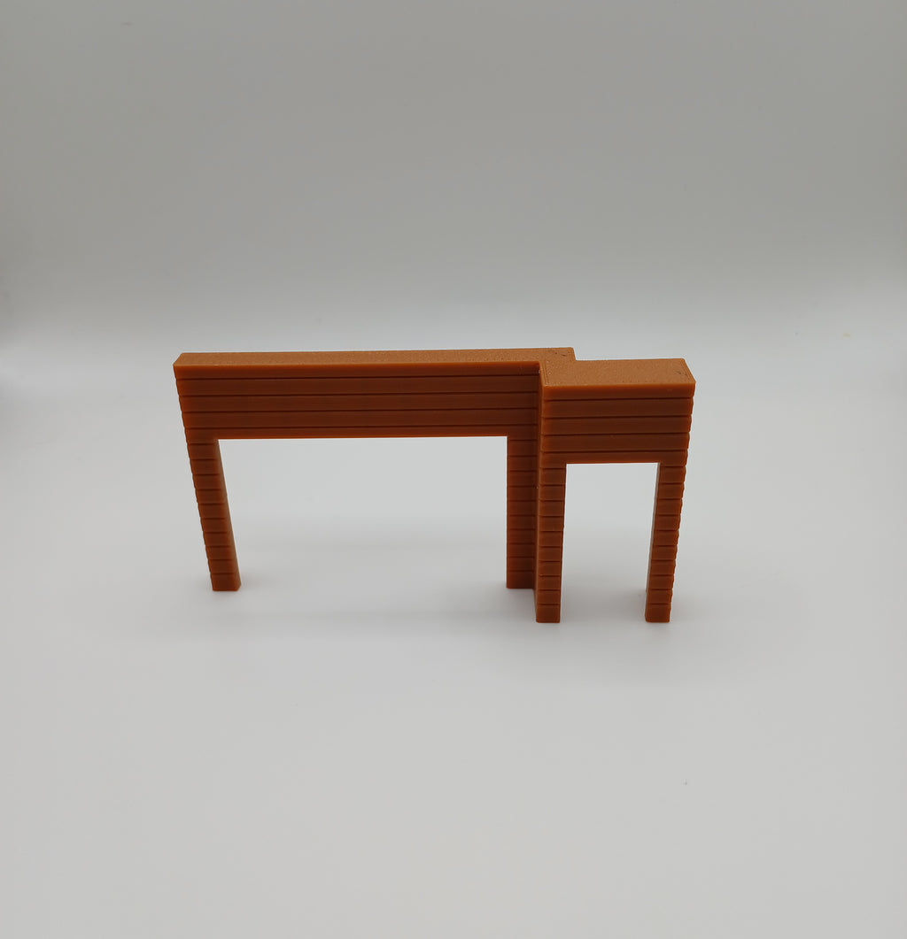 1:64 Scale KFC Restaurant 3D Printed Diorama Model Kit - Assembly Required