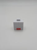 1:64 Scale White Ice Box 3D Printed Diecast Diorama Accessory