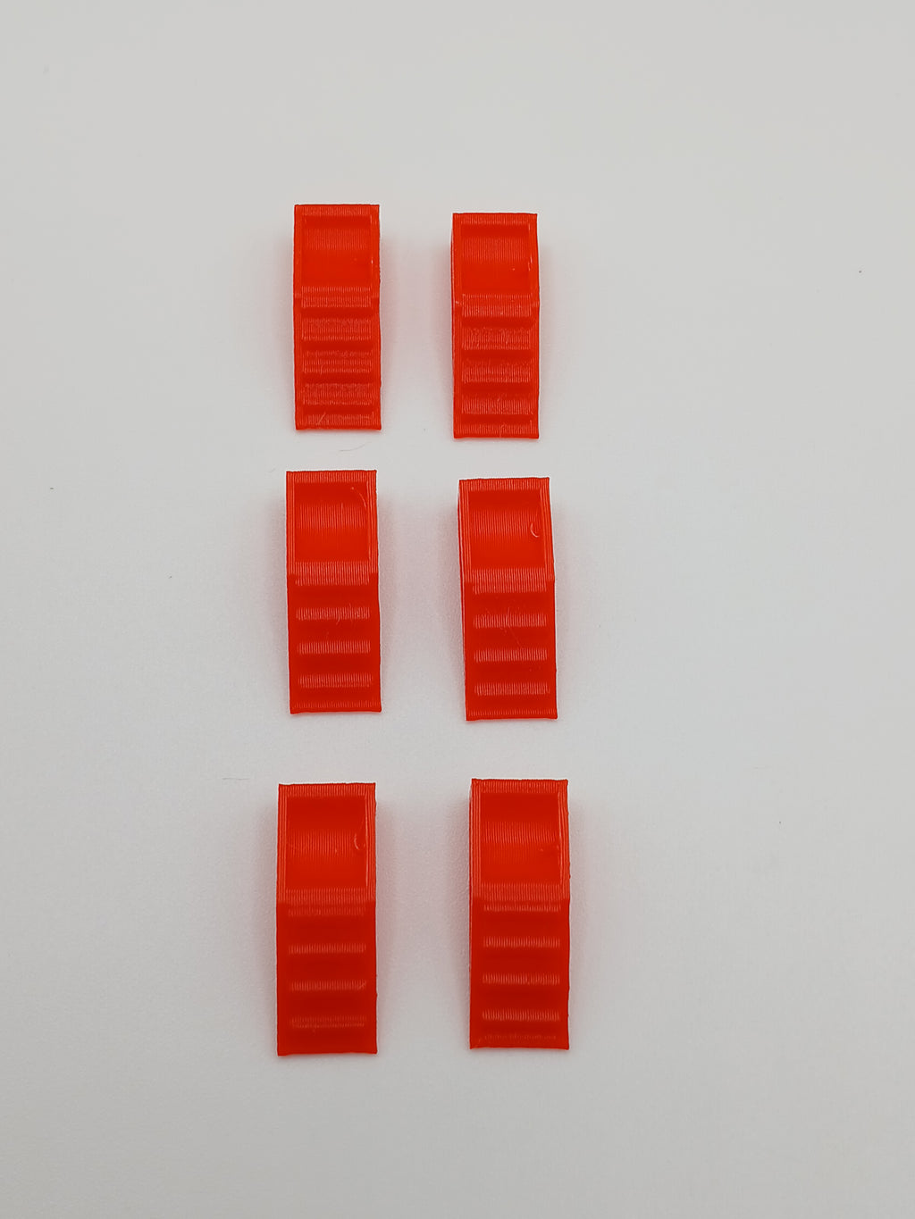 1:64 Scale Red Car Ramps Set of 2 Garage Diorama Accessory