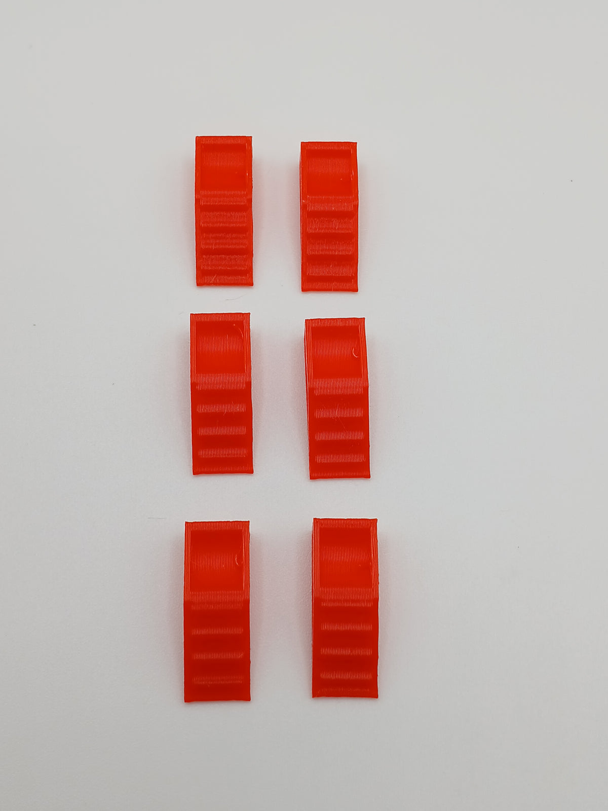 1:64 Scale Red Car Ramps Set of 2 Garage Diorama Accessory