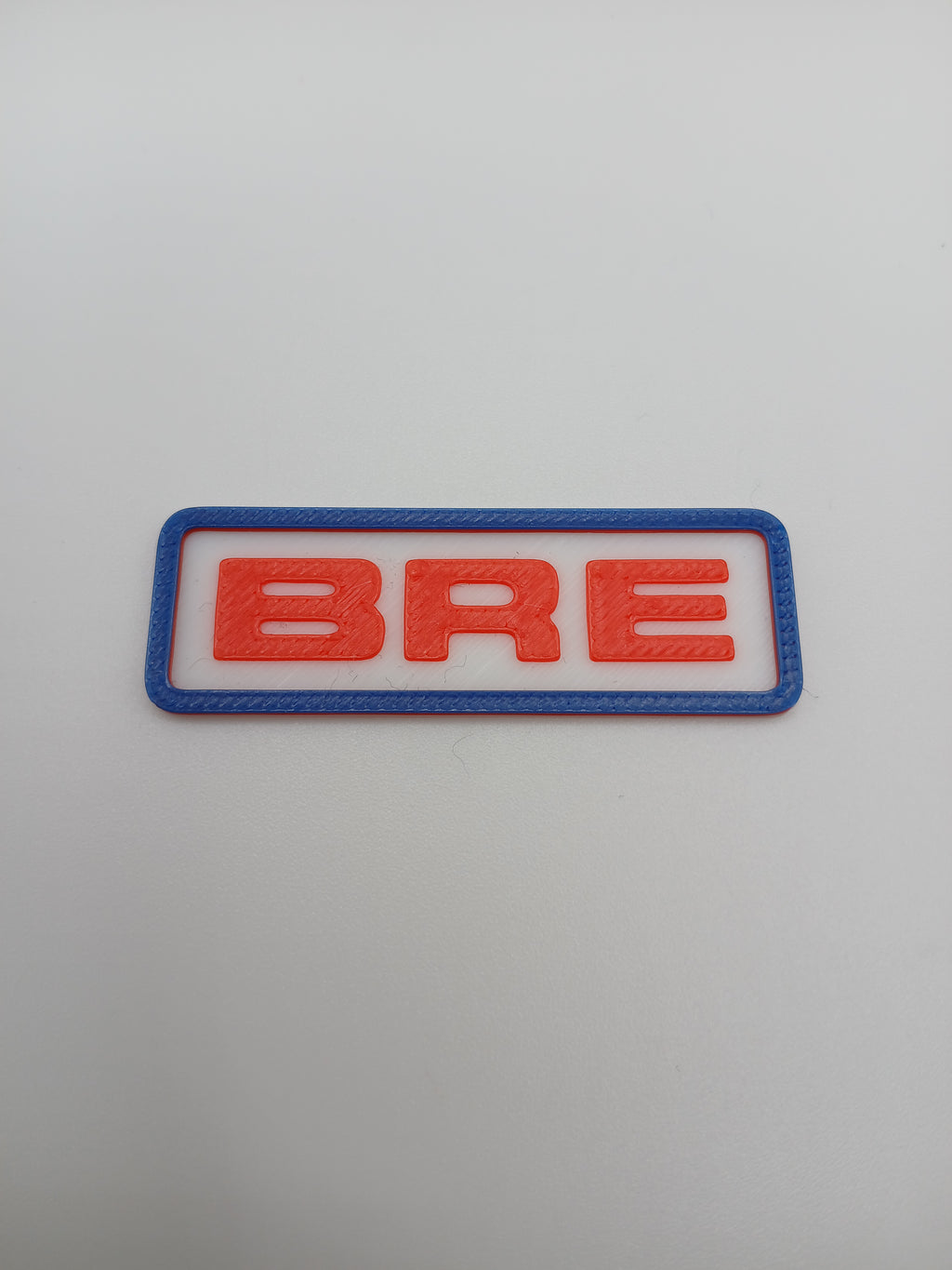 1:64 Scale Blue Orange BRE Sign 3D Printed Diorama Accessories