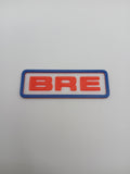 1:64 Scale Blue Orange BRE Sign 3D Printed Diorama Accessories