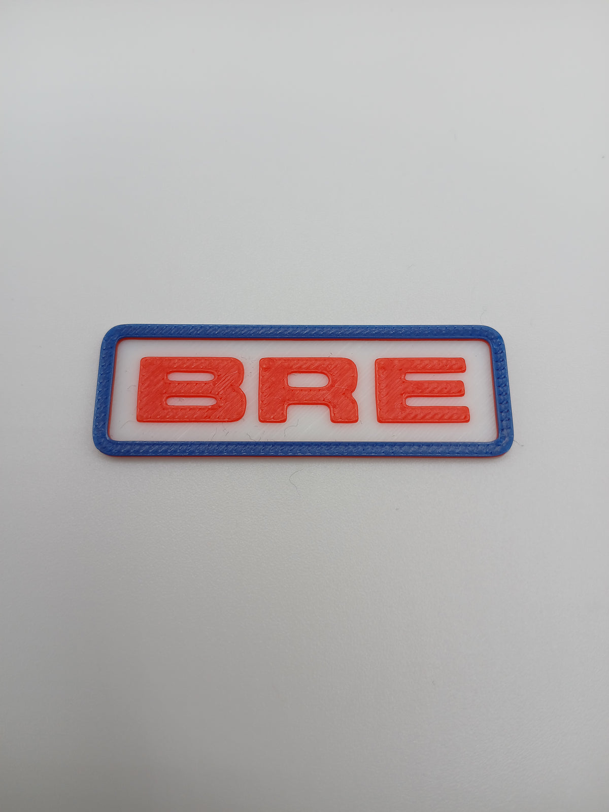 1:64 Scale Blue Orange BRE Sign 3D Printed Diorama Accessories