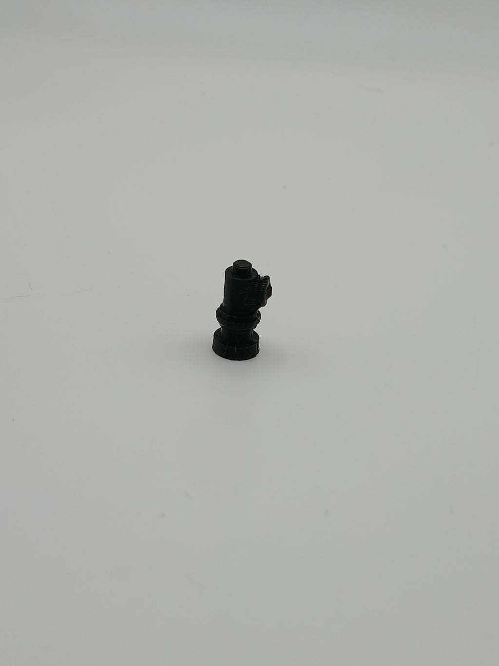 1:64 Scale Black Fire Hydrant 3D Printed Diorama Accessory