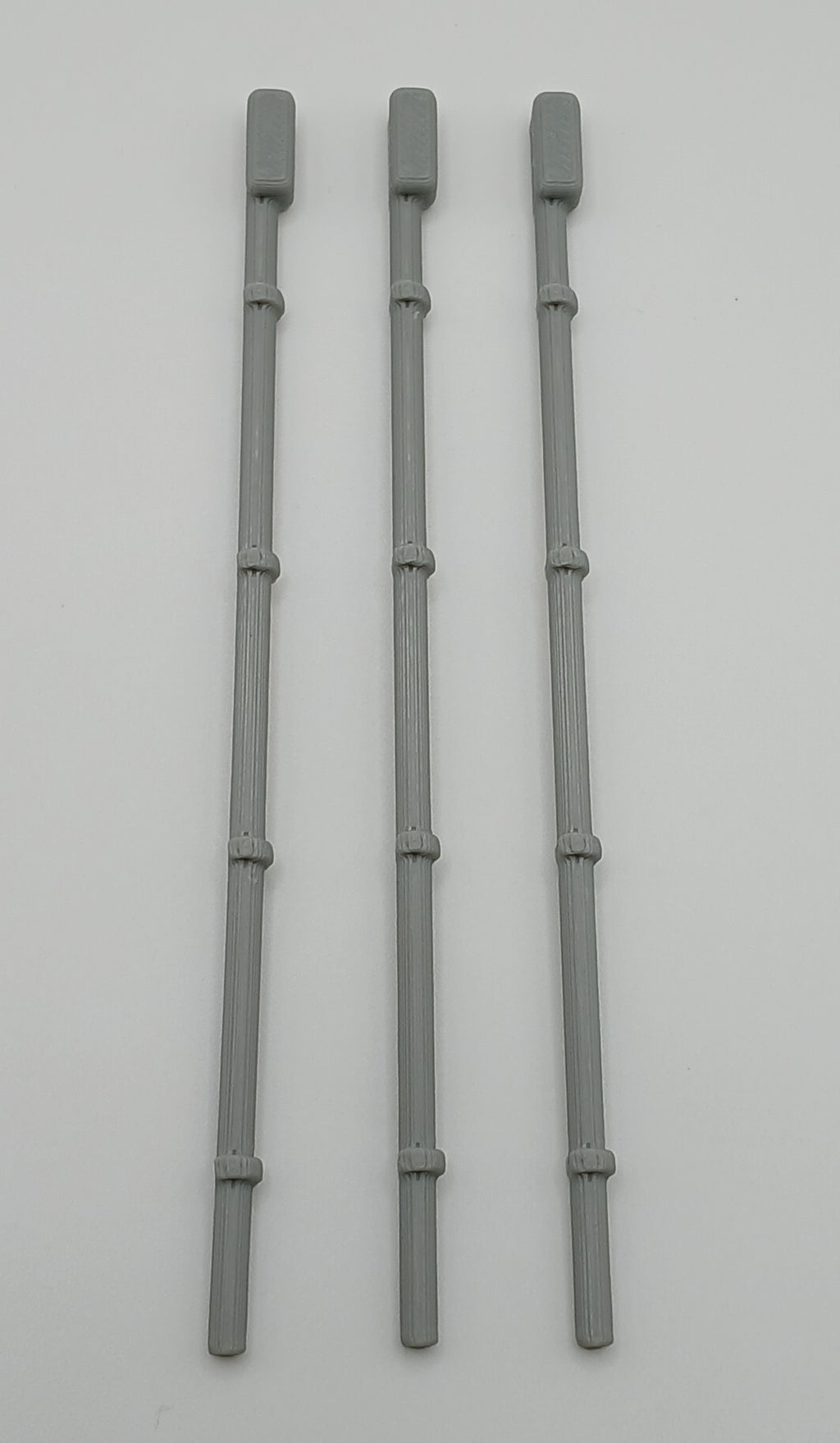 1:64 Scale Gray Electrical Service Mast 3D Printed Diorama