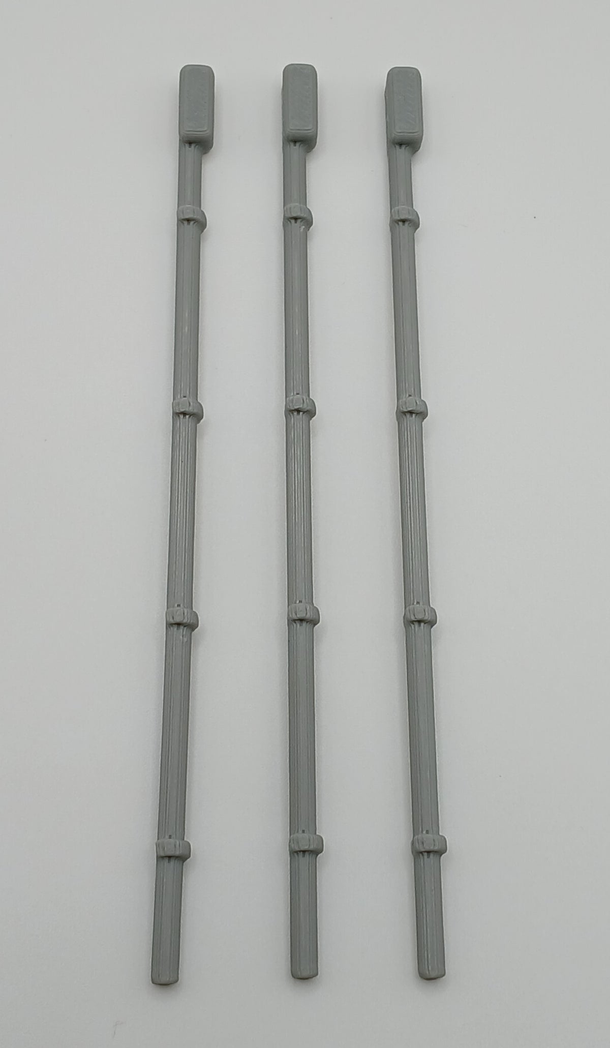 1:64 Scale Gray Electrical Service Mast 3D Printed Diorama
