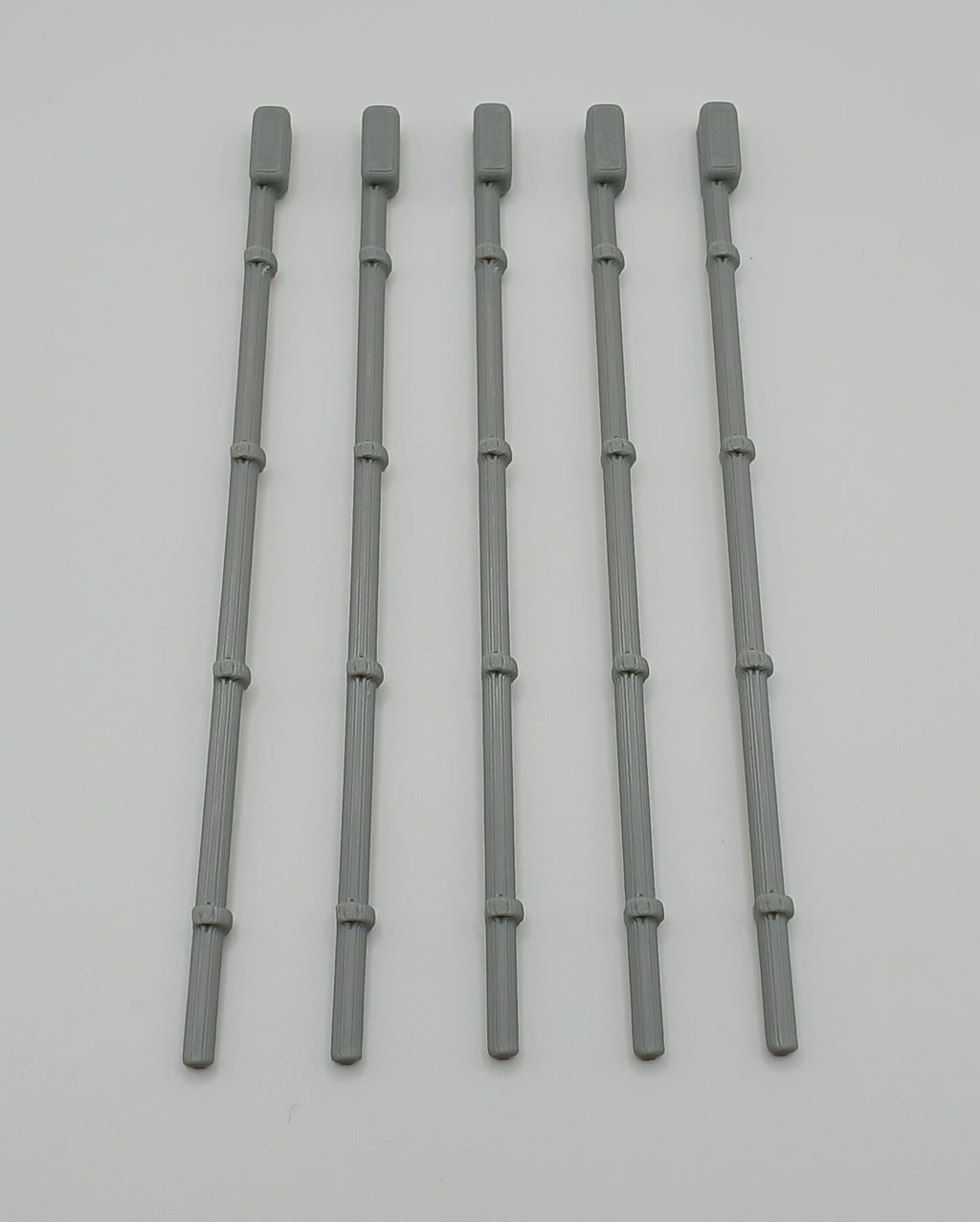 1:64 Scale Gray Electrical Service Mast 3D Printed Diorama