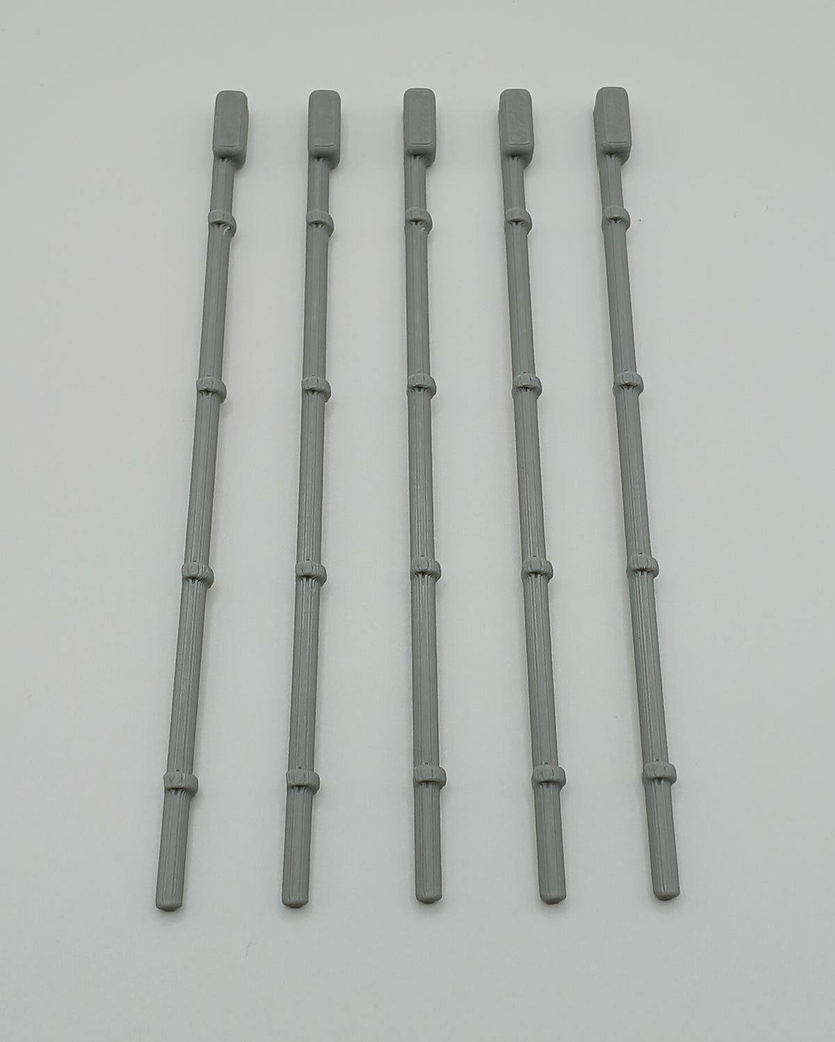 1:64 Scale Gray Electrical Service Mast 3D Printed Diorama