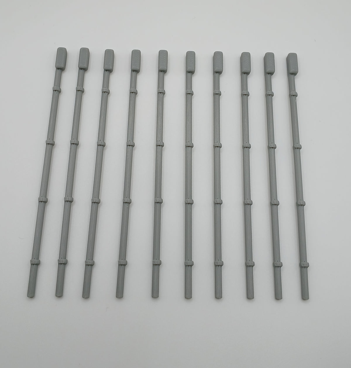 1:64 Scale Gray Electrical Service Mast 3D Printed Diorama