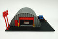 1:64 Steel Dome Garage 3D Printed Diorama Building Kit – Unassembled