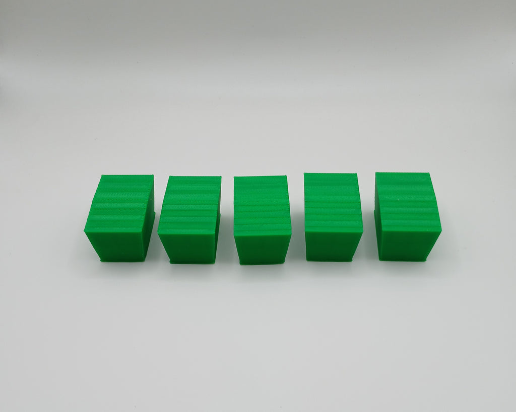 1:64 Scale Green Dumpster 3D Printed Plastic Diorama Accessory