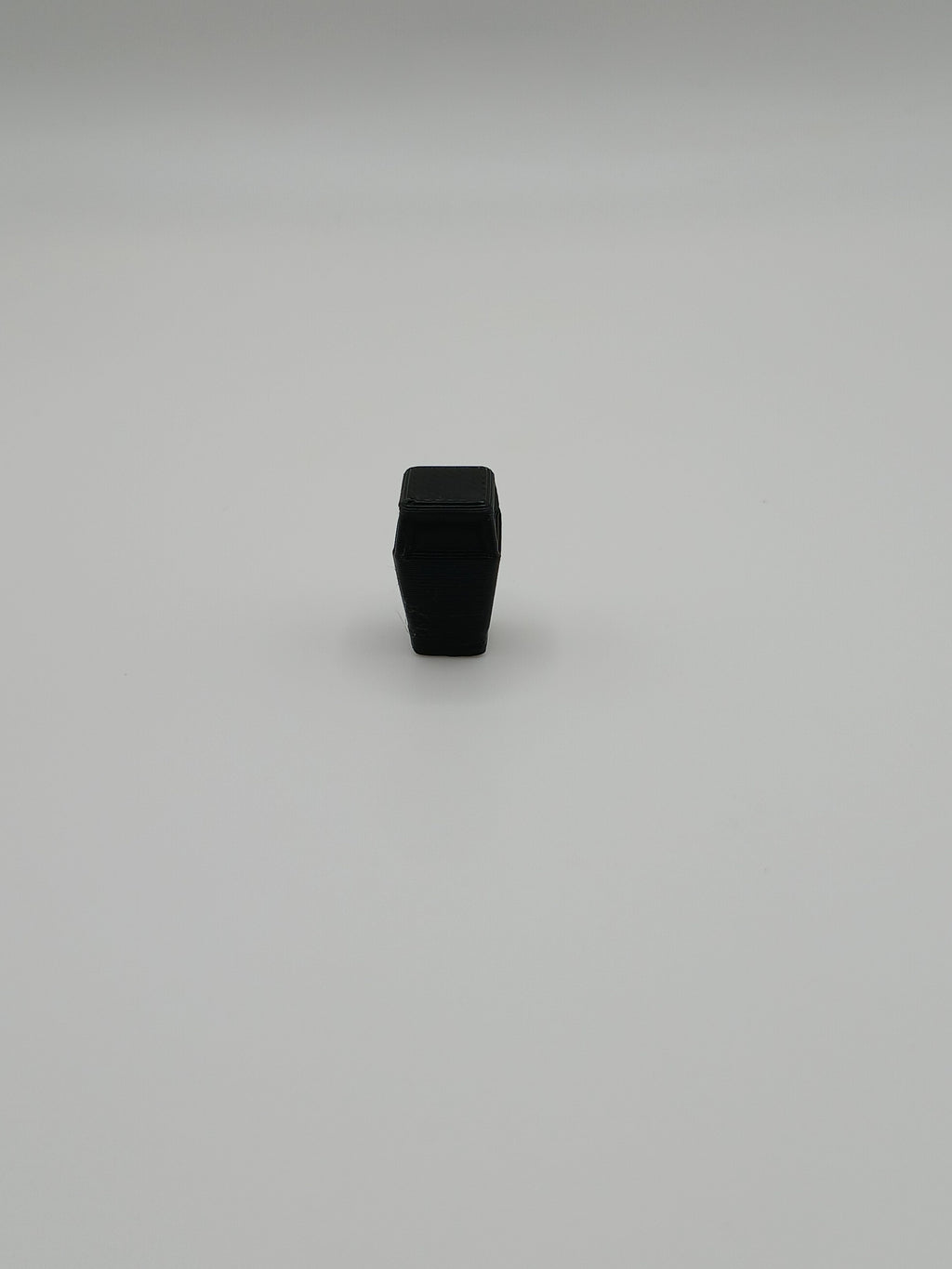 1:64 Black Trash Can 3D Printed Diecast Diorama Accessory