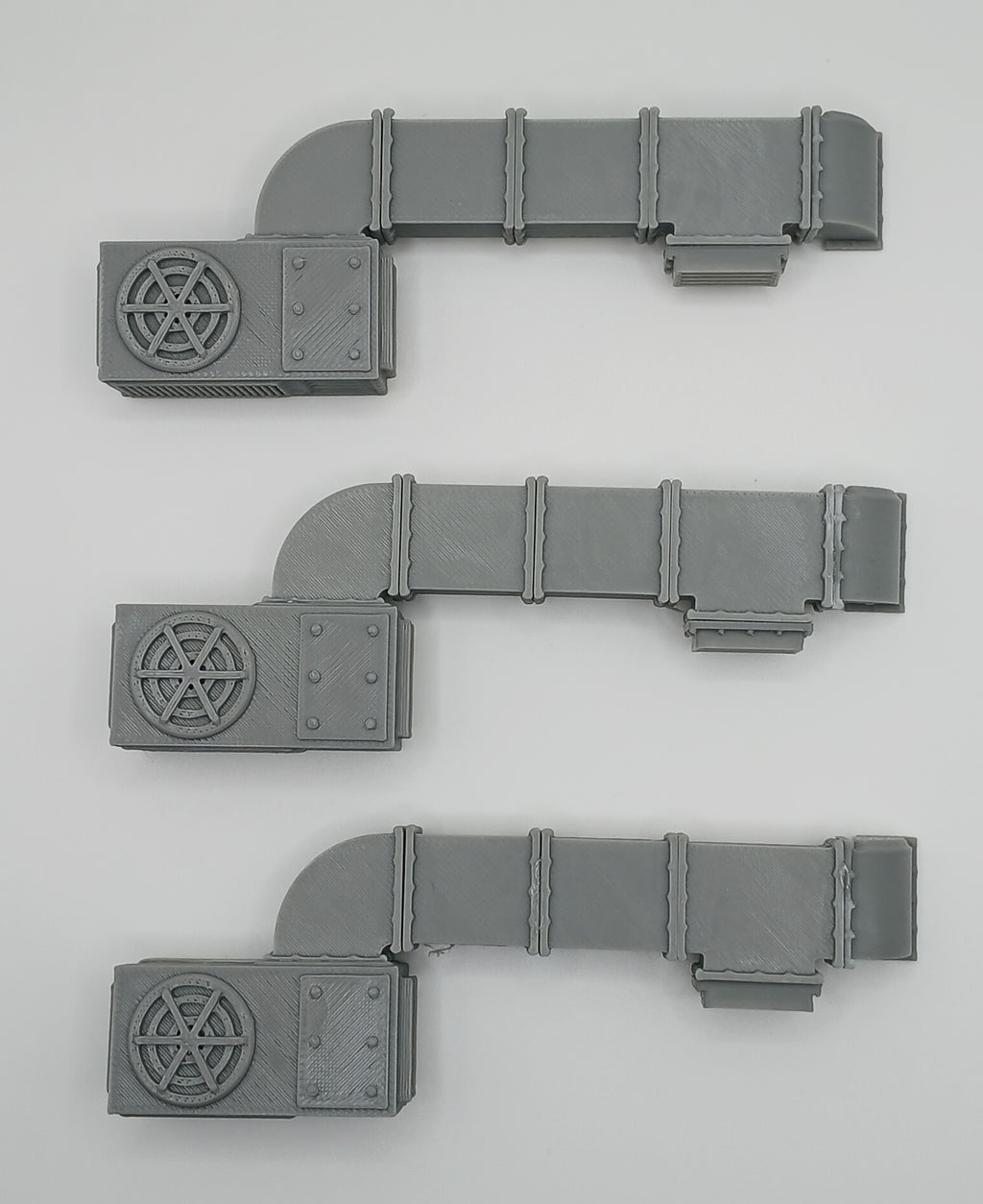 1:64 Scale Large Industrial HVAC 3D Printed Model Kit