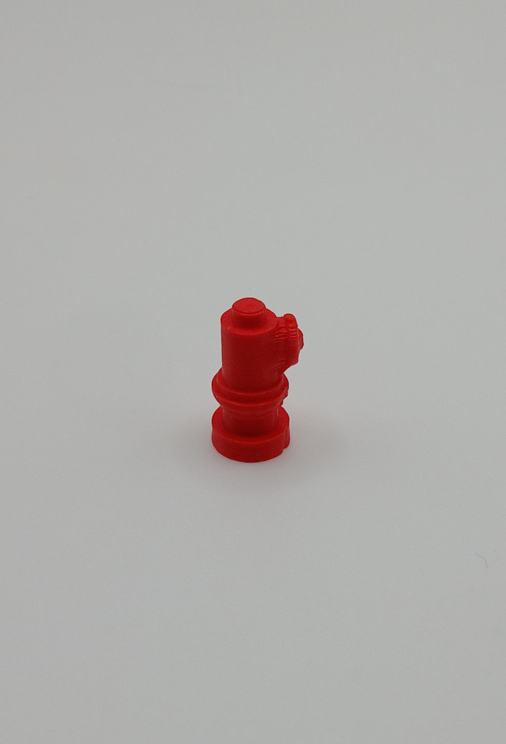 1:64 Scale Red Fire Hydrant 3D Printed Diorama Accessory