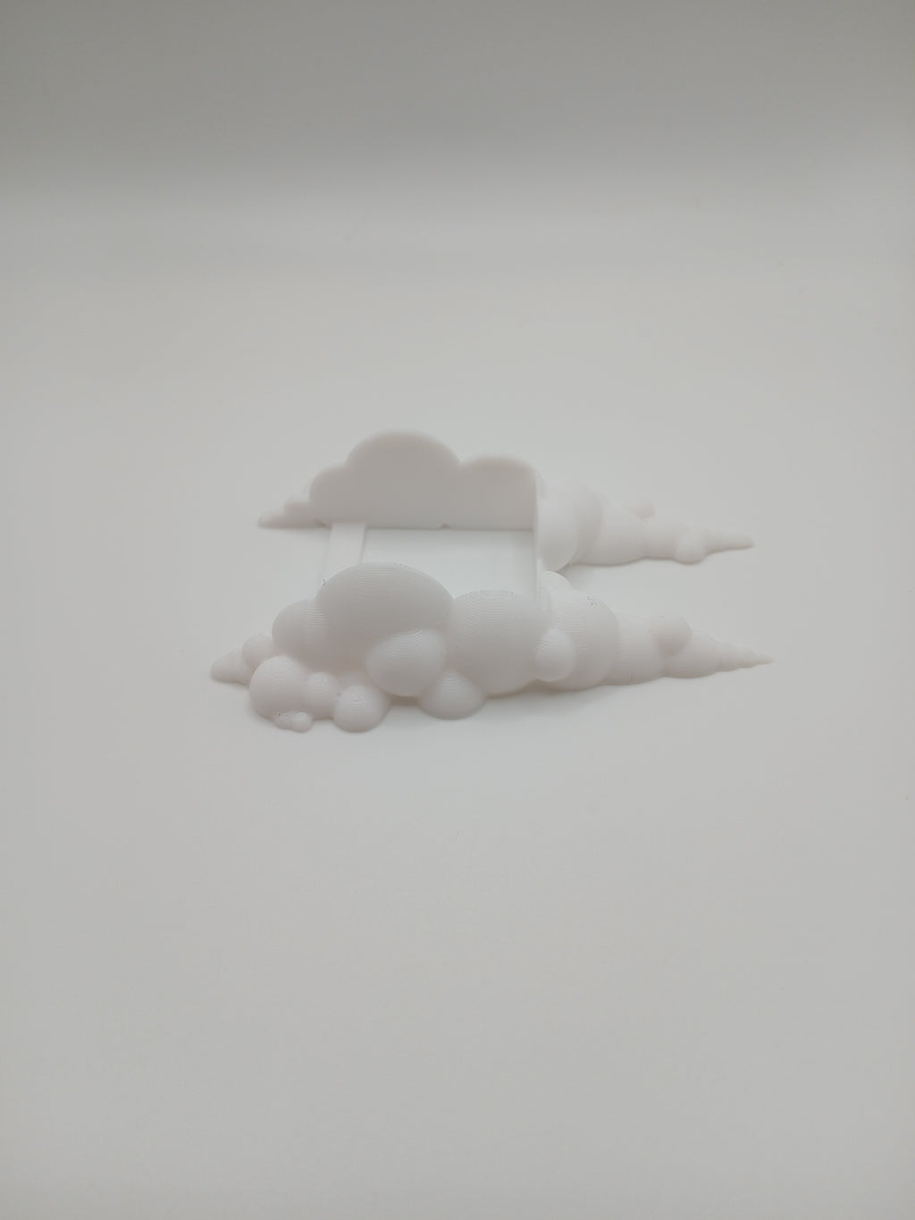 1:64 Scale White Hot Wheels Burnout Smoke 3D Printed Diorama