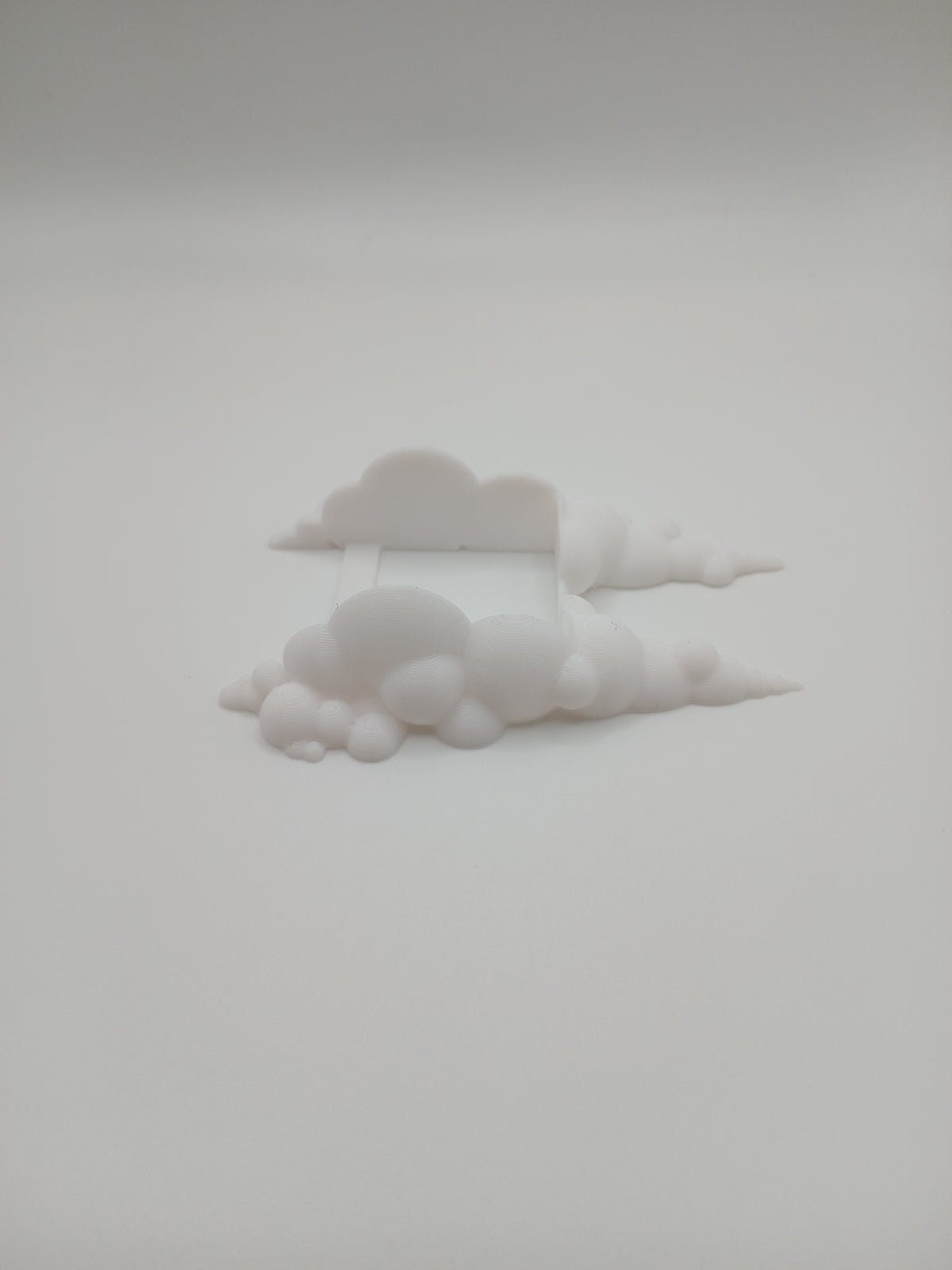 1:64 Scale White Hot Wheels Burnout Smoke 3D Printed Diorama
